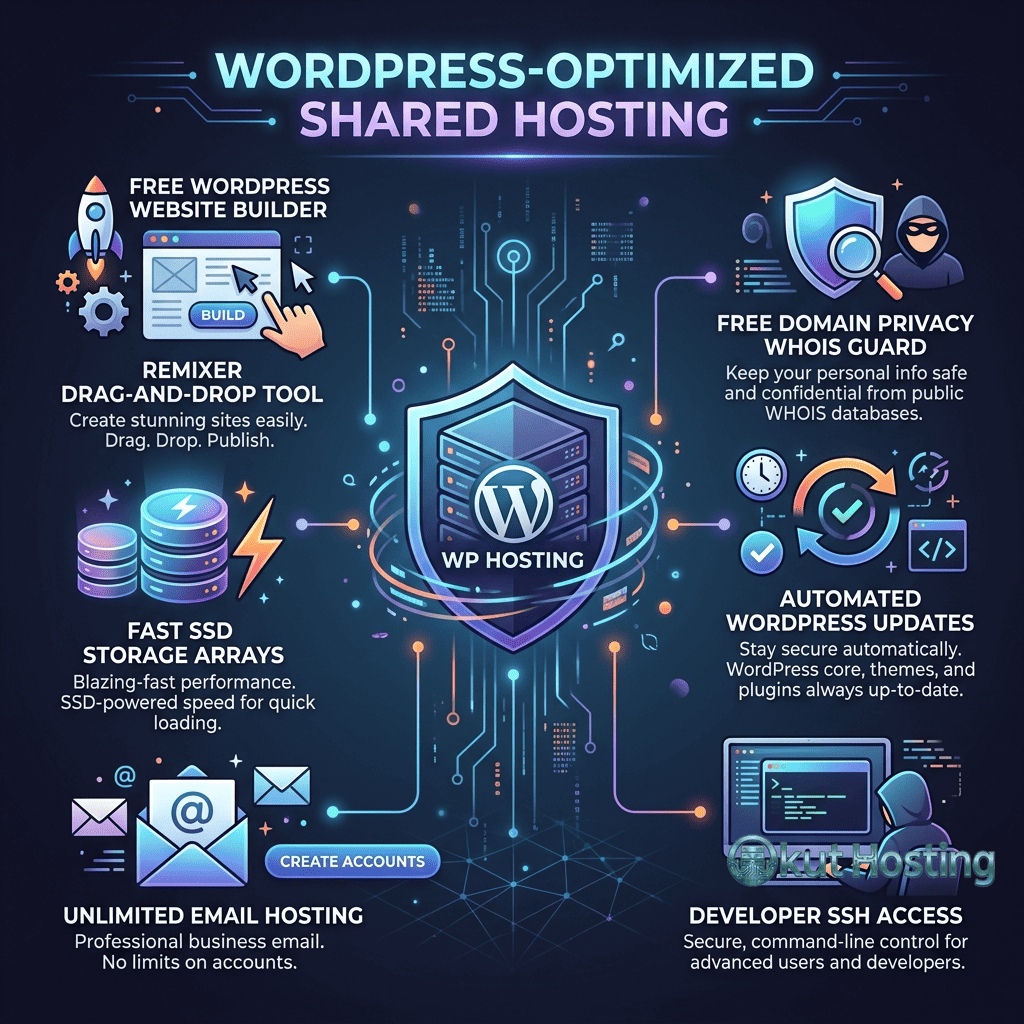 DreamHost shared hosting features
